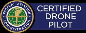 FAA Certified Drone pilot badge